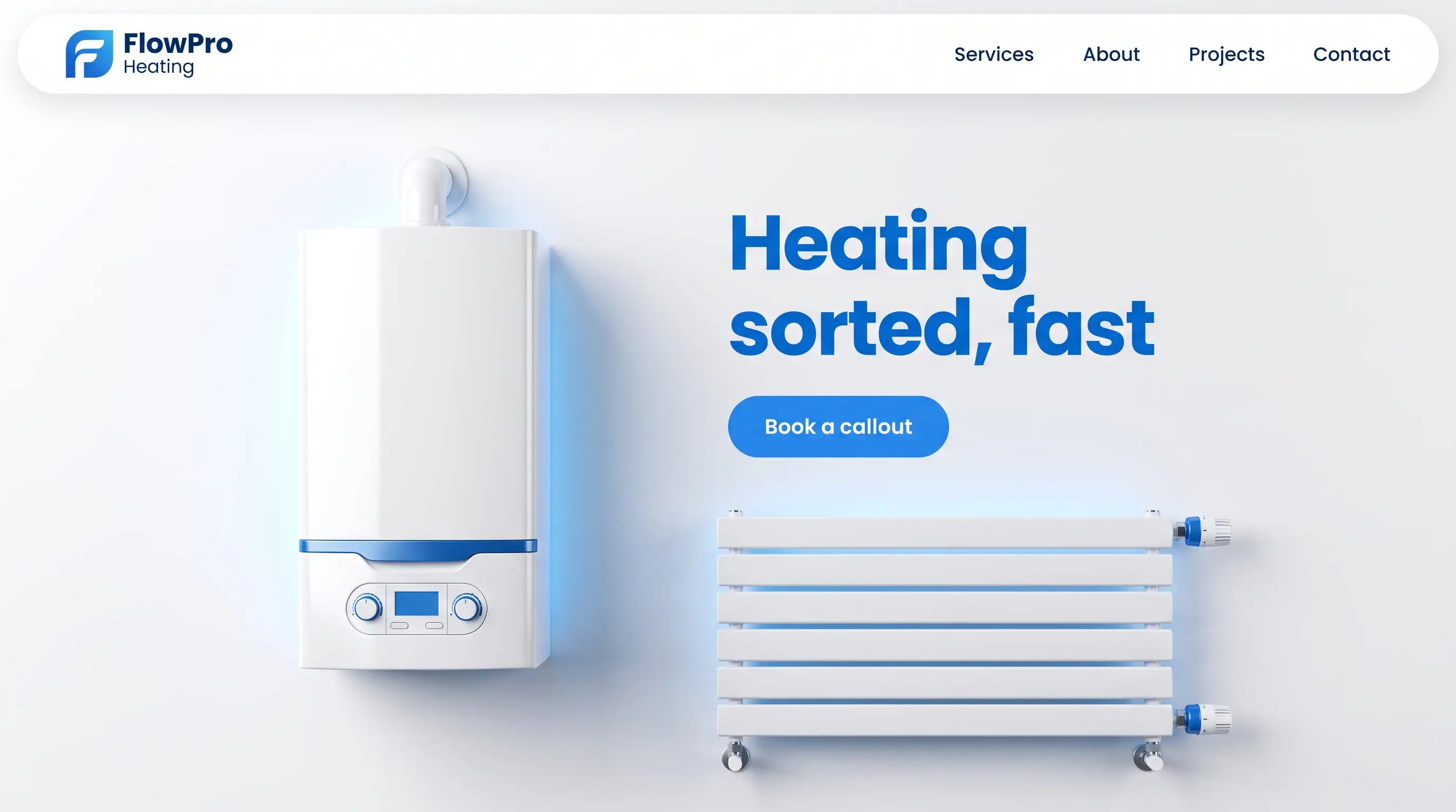 Sample website design — Waste Removal